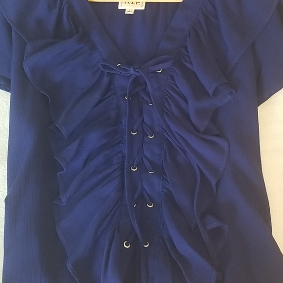 H.I.P. Ruffle Blouse - Picture 2 of 2